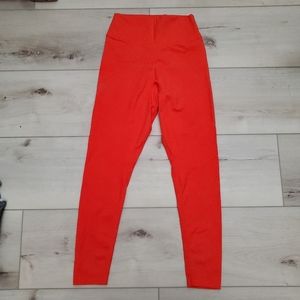 Balance Athletica Phosphorus Orange Cloud Leggings size Medium